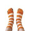 Cotton Stripes Socks Harajuku Street Mid Tube Socks New Cartoon Eel Socks