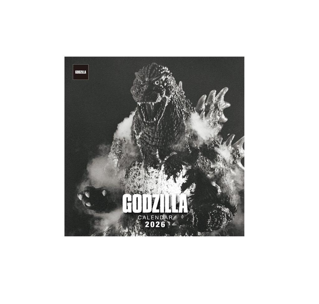 Godzilla Wall Calendar 2026 Japan NEW