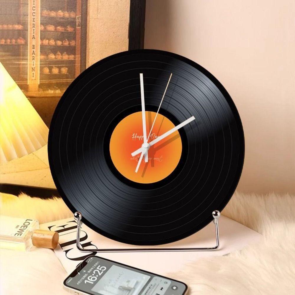 Silver CD Rack Metal Reading Stand Creative Tablet Stand