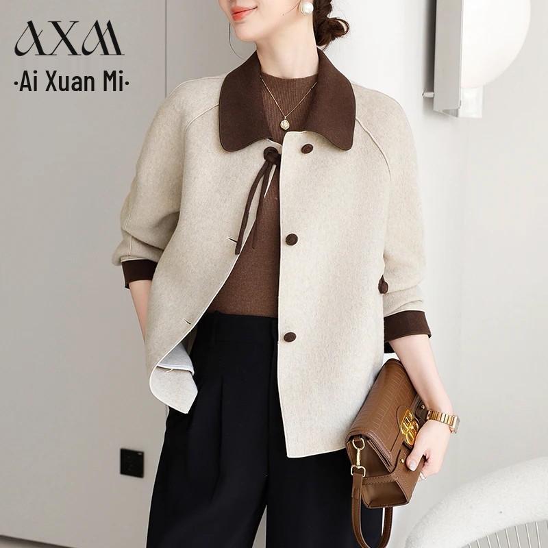 

AIXUANMI Women s Elegant Spring/Autumn Jacket L