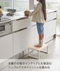 Yamazaki Step W40 x D28 x Tower Step Suitable for Children and Model 5158 Stool, White, Approx. H20cm, Stool, Adults,