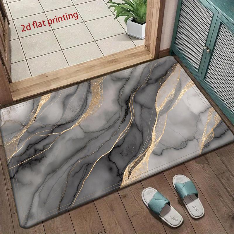 Marble Pattern Floor Mat Living Room Decoration Home Sofa Non-Slip Carpet Study Bedroom Tatami Children'S Soft Floor Mat