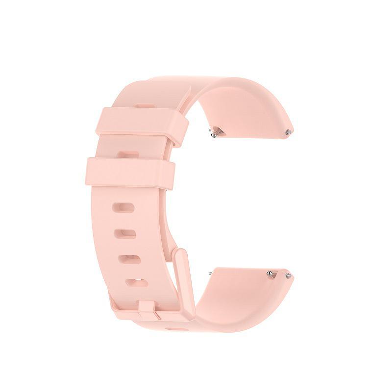 Versa/Versa 2/Versa Lite SE Silicone Solid Color Buckle Watch Band Replacement
