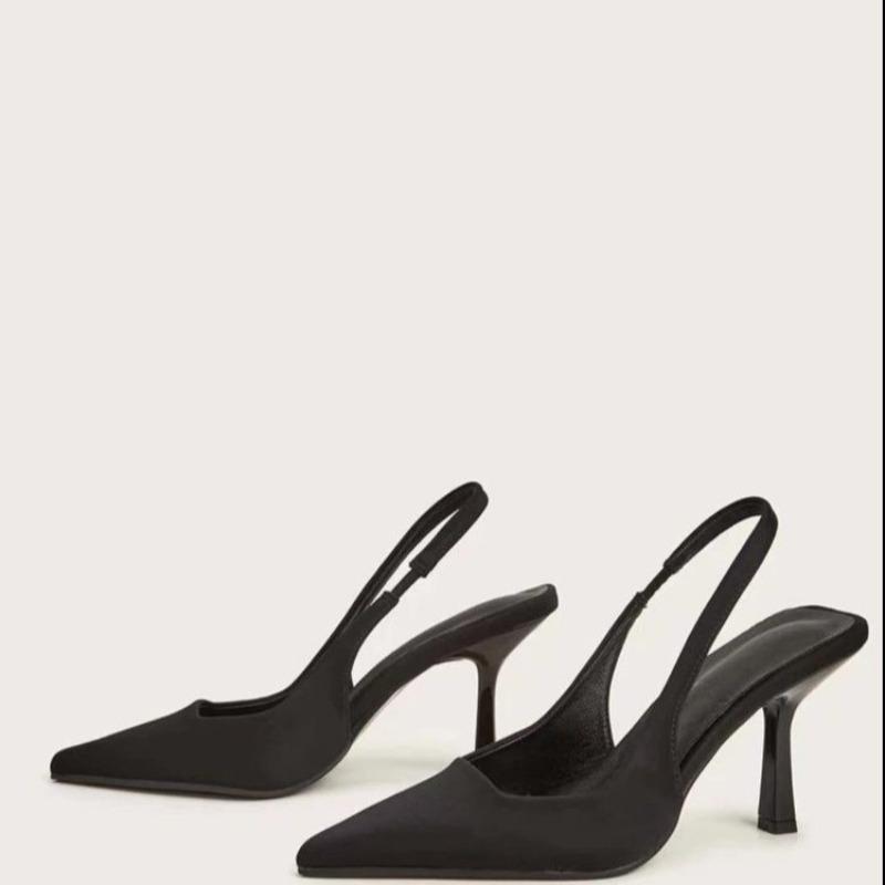 New Summer Sandals Women Platform Shoes Fashion Pointed Toe Slingback Slippers Pumps Wedding Casual Slides Women Sandals