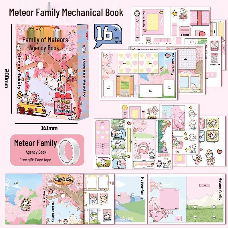 June 1st Children's Day Gift: 3D Advanced Magnetic Quiet Book for Girls with Stickers