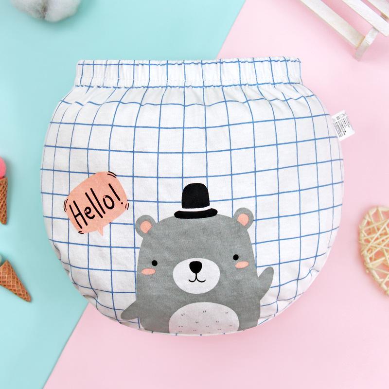 2024 Korean Style Cartoon Print Underwear Shorts for Baby Boys and Girls - Four Seasons Collection