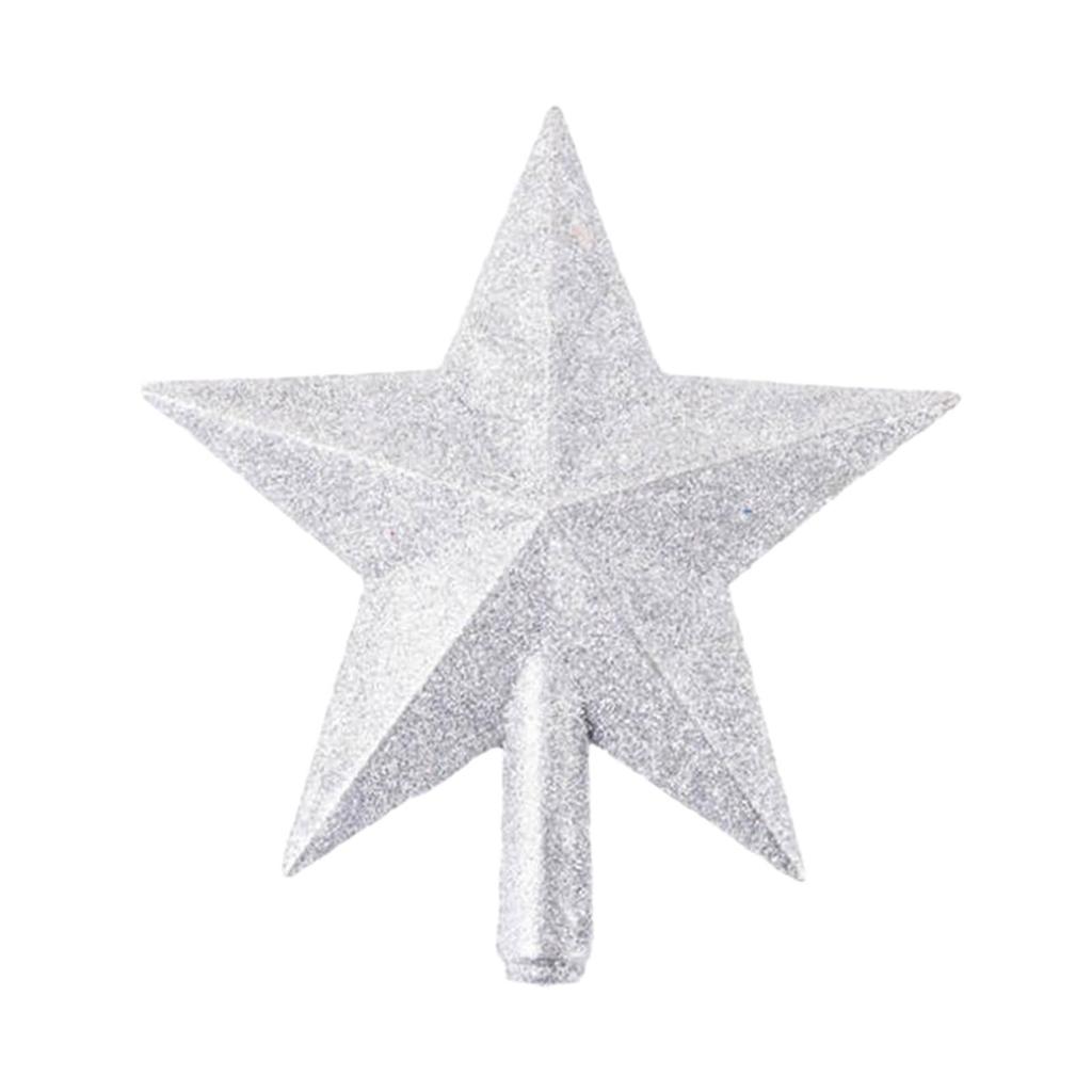 Christmas Tree Top Star Hanging Decoration Festival Christmas Tree Decoration Ornament Gifts for Office Xmas Holiday Home Party