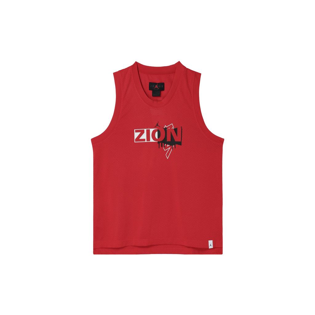 Jordan Zion Tank Tops Men's Red DX6583-657