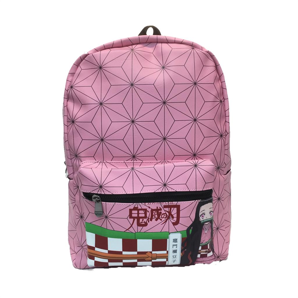 Japan cartoon comics Demon Slayer Fashionable and Unique Travel Backpack Student Shoulder Bag 0002 CLE