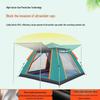 Thickened Automatic Folding Tent: Portable, Quick-Open, Rain & UV Protection for Camping & Beach.