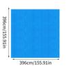 Under Pool Padding Puncture Resistant Pool Mat Swimming Pad Padding Puncture Protection Floor Protection Cushioning for Decking