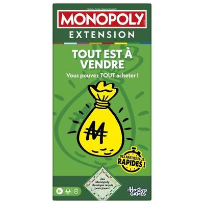 Monopoly Extension Everything Is for Sale, Makes the Classic Monopoly Game More Fun and Faster, Board Games, 2 To 6 Players, 40