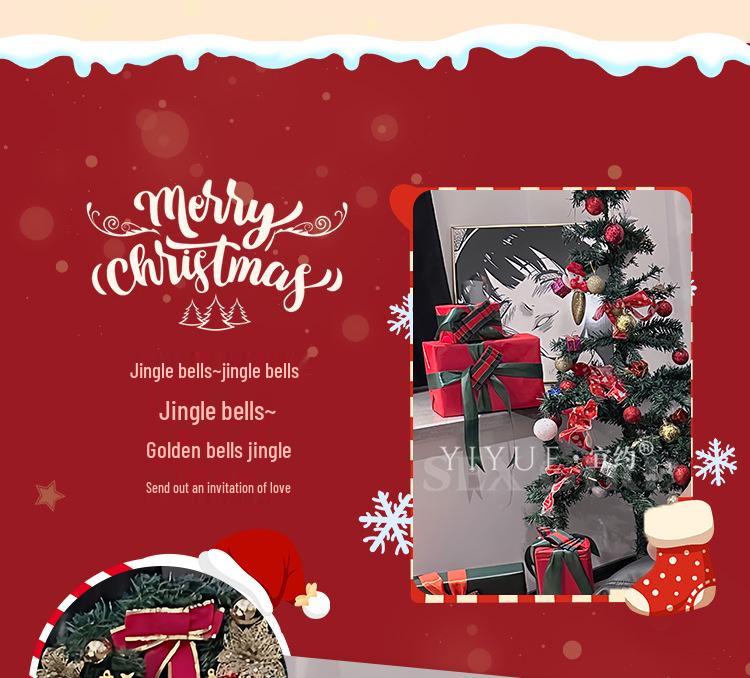 Yiyue Sexy Christmas Lingerie: Women's Temptation Nightdress with Hollow-Out Design - Red 8860