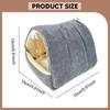 Winter Warm Bird Nest Bed Hanging Hammock Pet Cage Accessories for African Grey