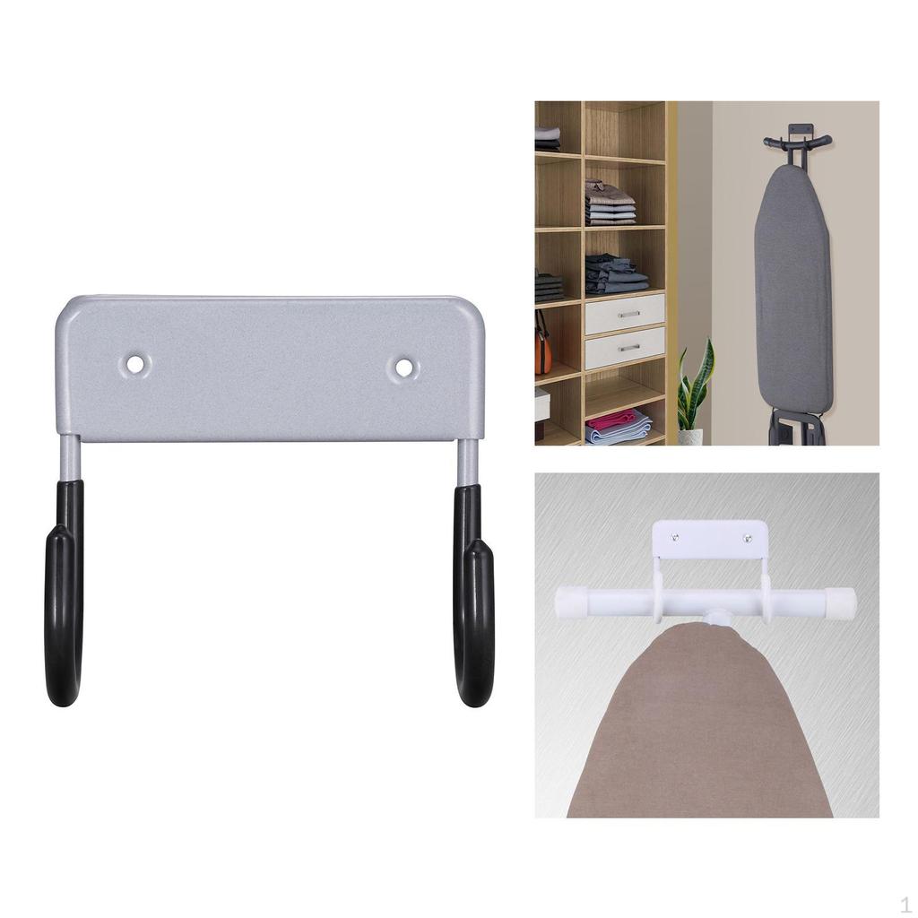 Iron Board Organizer Wall Rack Over The Door Ironing Holder for Rooms