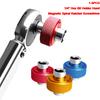 Mini Magnetic Spiral Ratchet Screwdriver 1/4" Hex Bit Holder Hand Tool For Narrow Space Household Repair Accessory 1-5PCS