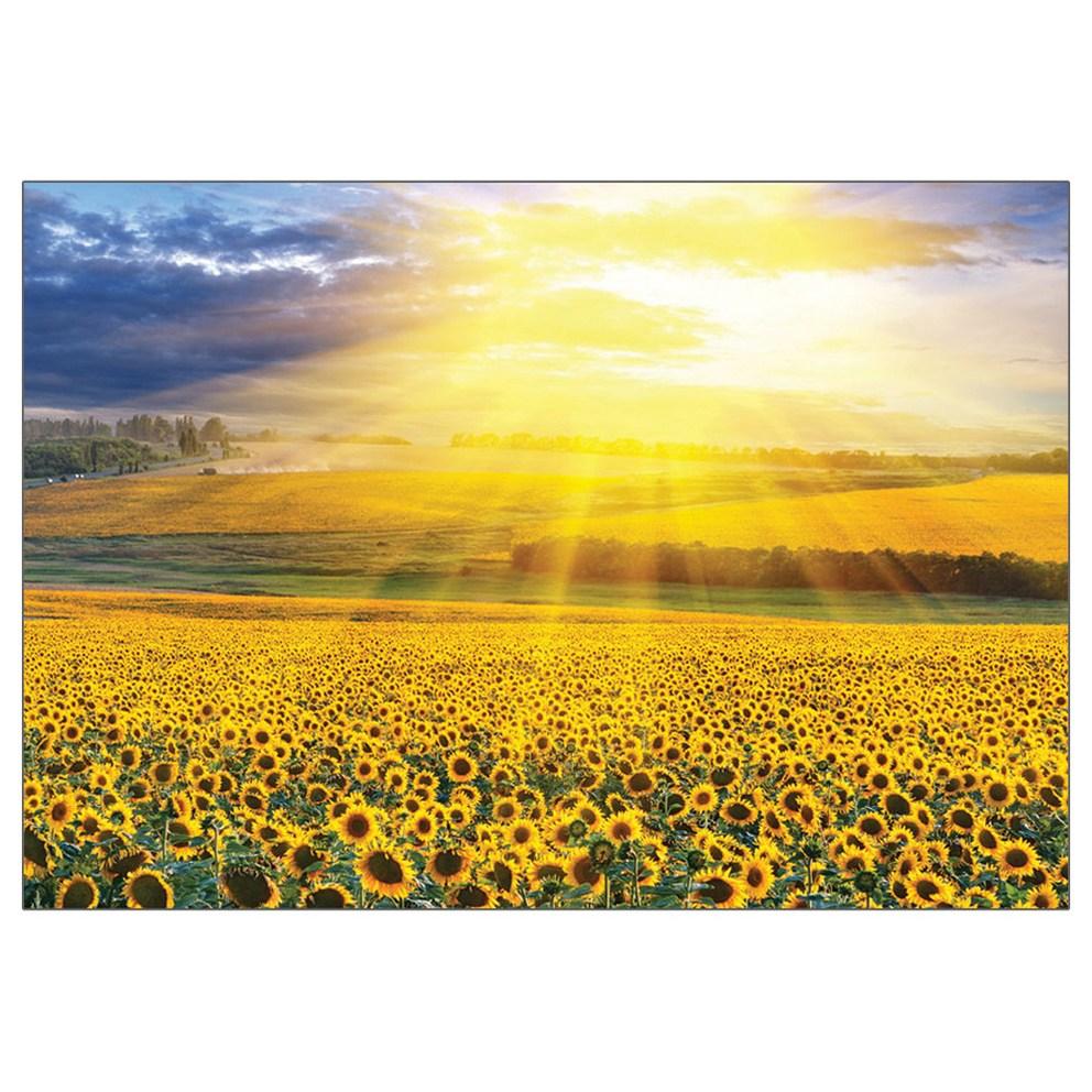 Puzzle Korea Sunset In a Sunflower Field 2000-Piece Jigsaw Puzzle 3202