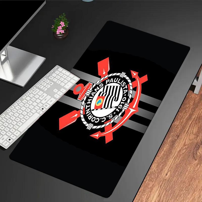 Corinthians Football Club Crest Mouse pad Mouse pad, Gaming Mouse Pad, keyboard pad, Desk Decor for computer notebook Fan Gift Birthday Gift