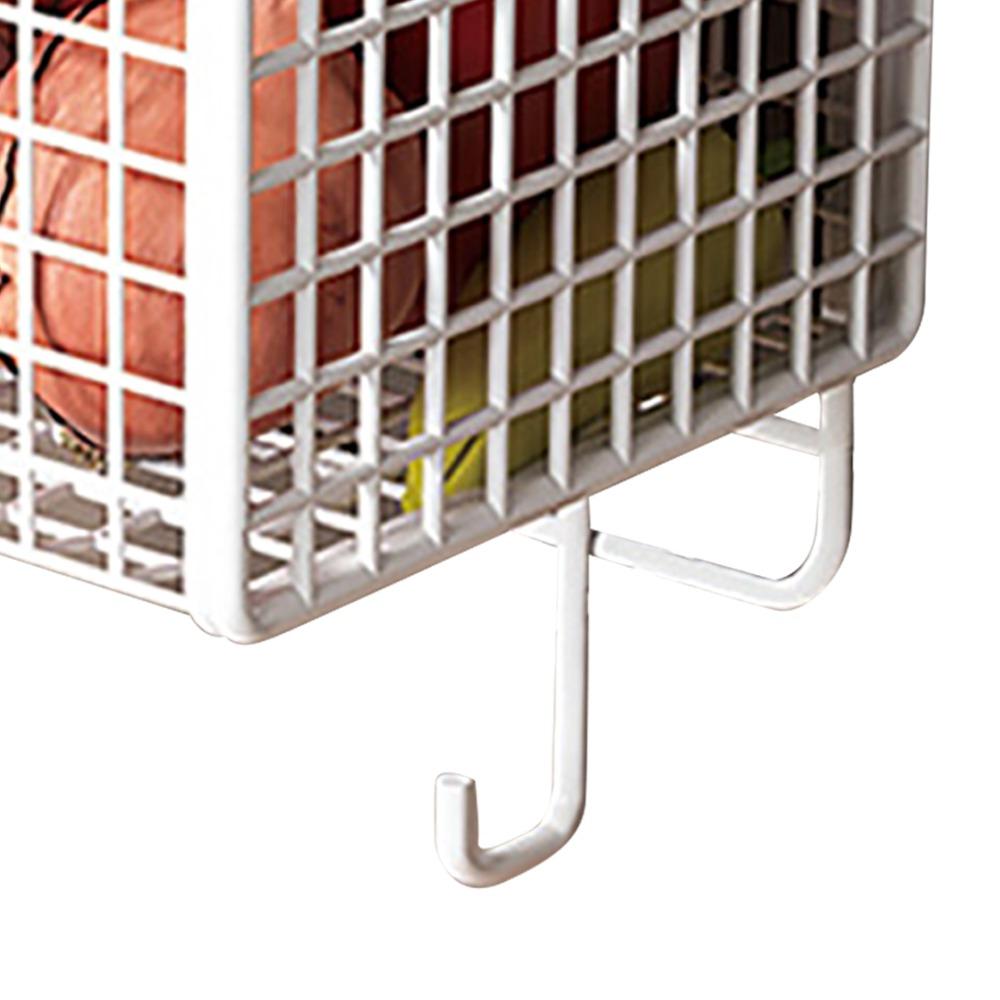Large Capacity Wall Mounted Storage Basket Iron Hanging Wall Basket Wall Basket  Kitchen Use