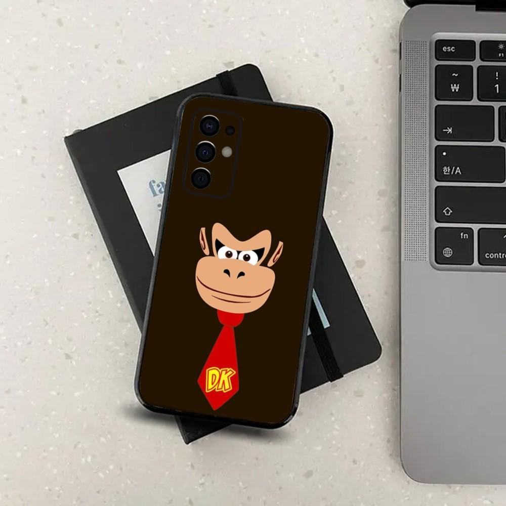 

Чехол для телефона D-Donkey Kong для Samsung S24, S21, S22, S23, S30, Ultra, S20, Plus, Fe, Lite, Note, 10, 9, 5G, Черный, Мягкий Samsung S235G