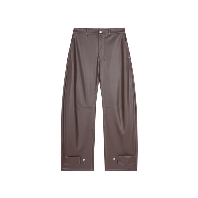 LESS 2024 Autumn Casual Loose Banana Trousers