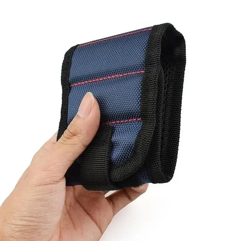 Magnetic Wristband for Holding Screws Tool Kit Belt Household Strong Magnets Adsorbent Nails Drilling Bits Wrist Men Gadgets Bag