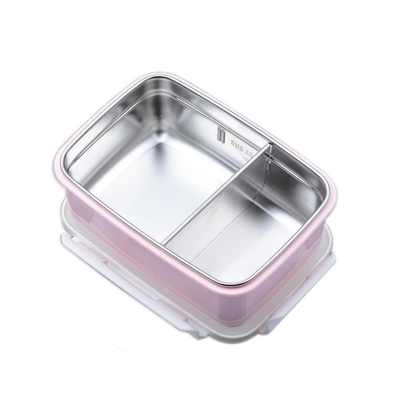 1 PCS Large Capacity Stainless Steel Lunch Box Microwave Lunch Bento Boxes