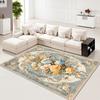 Covor de lux pentru living, stil nordic, decor retro, zonă canapea acasă, covoare mari, dormitor, noptieră, antiderapant, moale, covorașe de podea