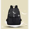 Travel Backpack Ladies Korean Version of Leisure Travel Wear-resistant Fashion Outdoor Nylon Oxford Cloth Anti-theft Zipper Pocket Backpack