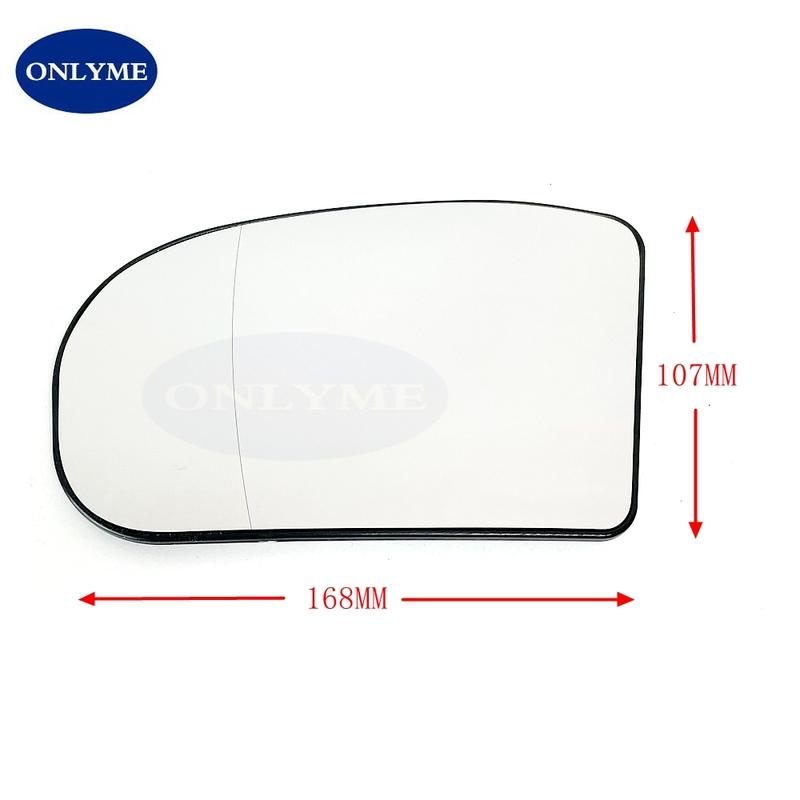 Car Wide Angle Heated Mirror Glass for Mercedes BENZ C E Class W203 ( 2000 - 2007) W211 (02 -08)  2038100121 / 2038101021