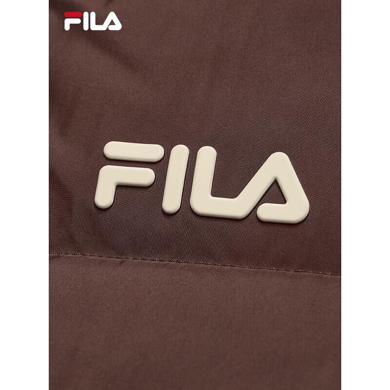 FILA Women's Windproof Water-Repellent Hooded Down Jacket