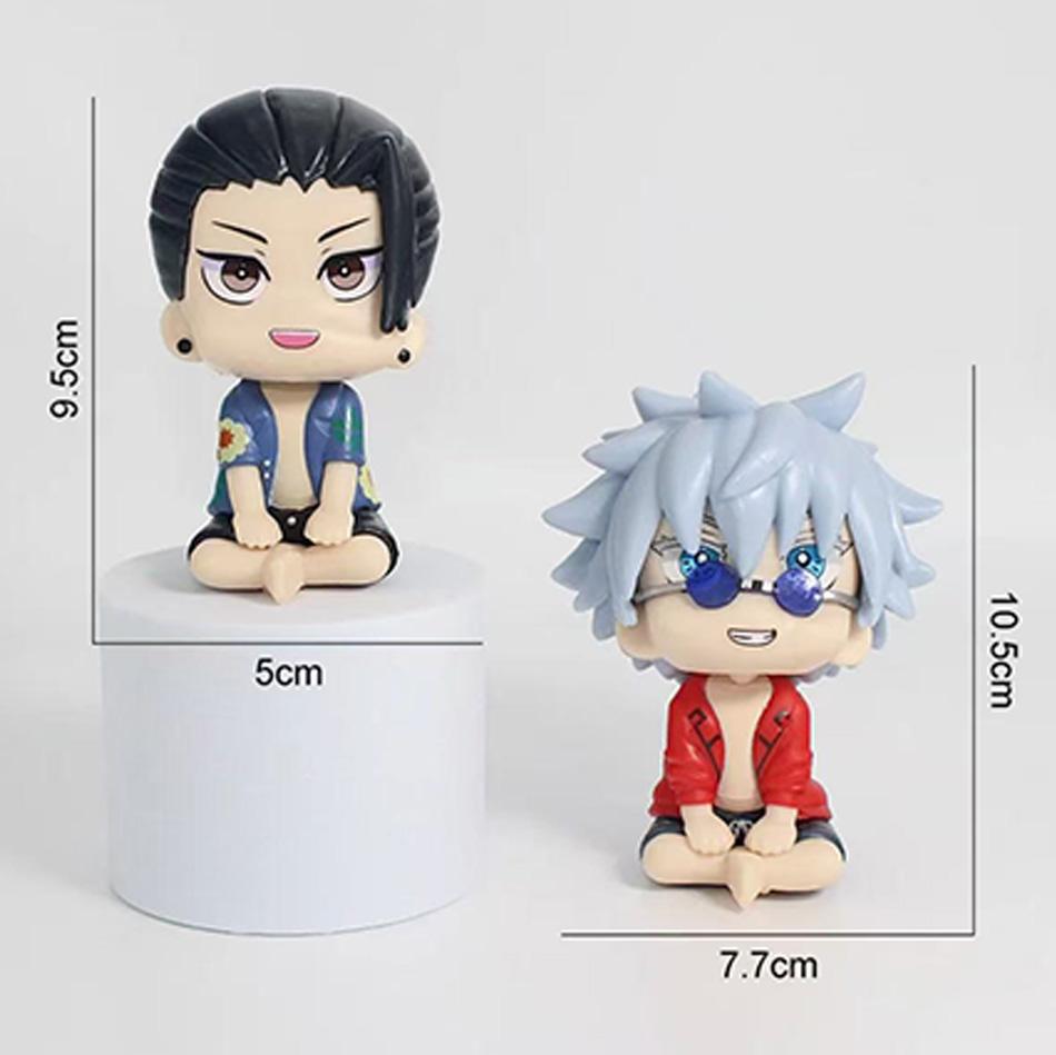Jujutsu Kaisen Anime Figures Geto Suguru Gojo Satoru Doll Fushiguro Toji Okkotsu Yuta Inumaki Toge Collection Toys for Children