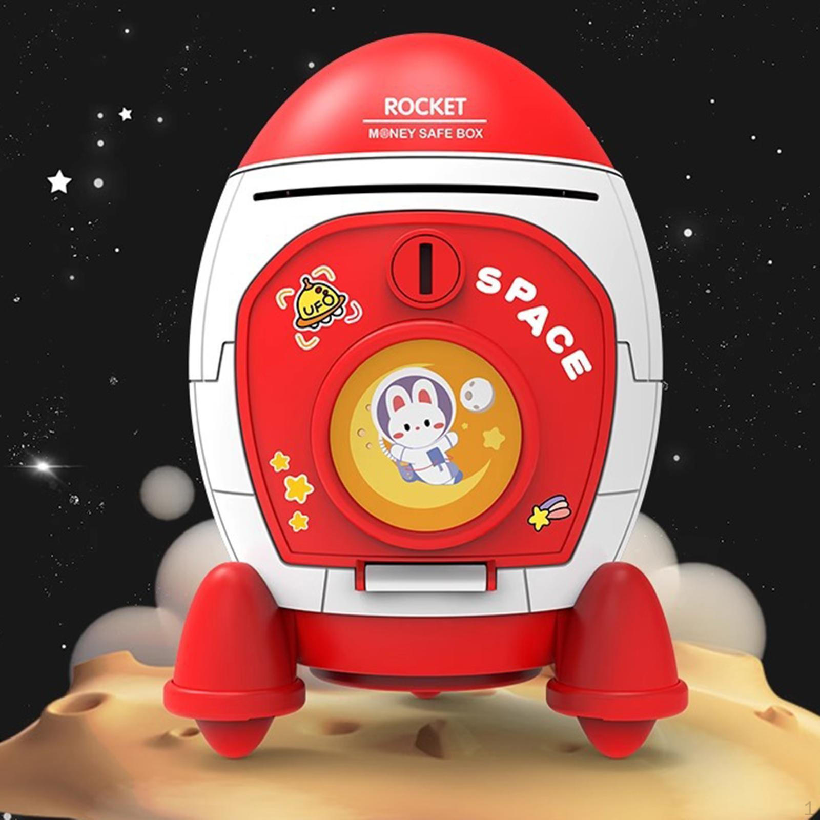 

Cartoon Ship Piggy Bank Money Accessory Versatile 5.1x5.1x7.5inch Educational Savings Toy