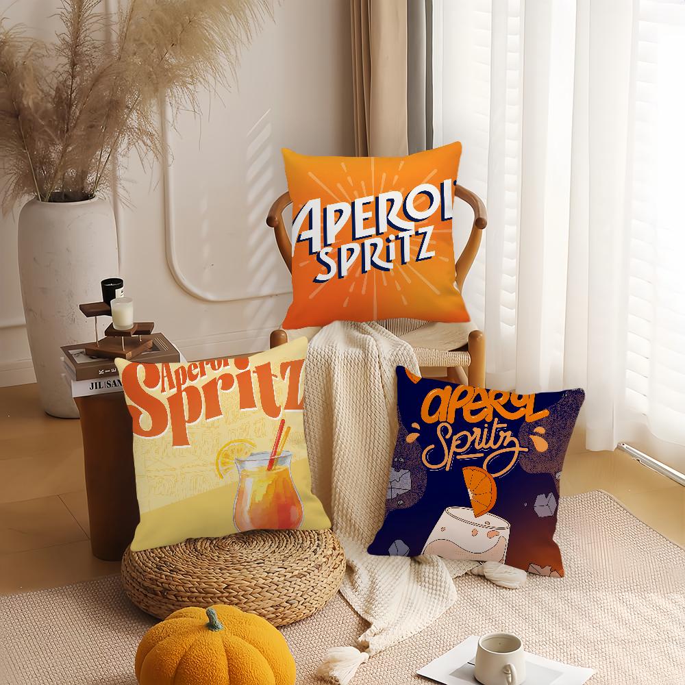 Fashion Cool A-AperolS Pillow Case Home Decoration Cushion Cover Suitable For Bedroom Car Office Sofa