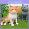 Pvc Realistic Cat Model For Kids Educational Toy And Home Decor