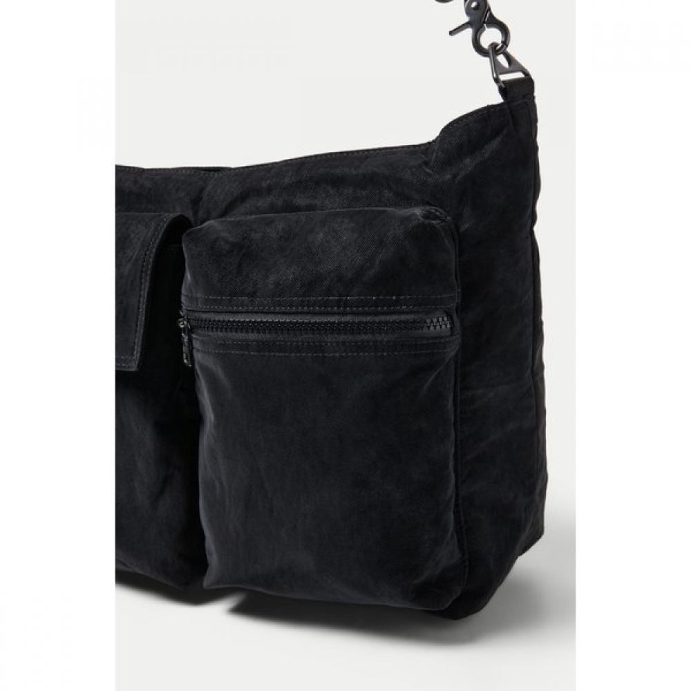 SERIES Velvetin Crossbody Bag Black Ssbax26501bkx