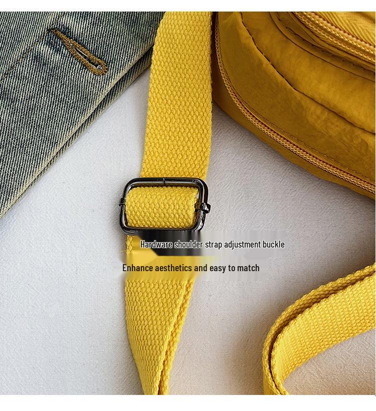 Borsa a tracolla unisex impermeabile multi-tasche - Borsa a spalla di grande capacità per sport, outdoor e uso fotografico
