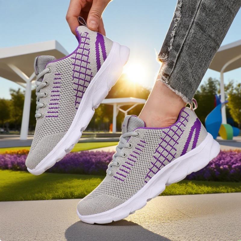 Trendy Women'S Athletic Running Shoes Breathable Mesh Lightweight Sports Sneakers Casual Fashion Walking Shoes Pick