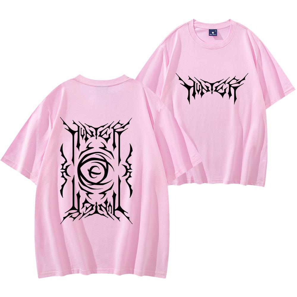 Shinee Key Hunter Album Shirt Shinee Key Hunter Album Tee Men Women Short Sleeve Streetwear Hip Hop Tops Y2K Clothes Fan Gift