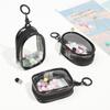 Transparent PVC Doll Display Bag With Keychain For Mini Figures Collectors Practical And Clear Storage Solution for Toy