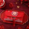 Traditional Wedding Red Envelope With Tassel Red Packets Chinese Cloth Red Envelopes  Wedding Gifts