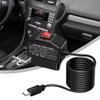 USB Dash Cam Cable Two Modes Car Dash Cam Charger USB Hard Wire Kit Compact Camera Charger Powering Cord Dash Camera Car Charger
