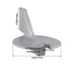 Efficient Marine Grade Anodes Fin With 50 To 100HP Outboards Boats Motors 67F-45371-00-00 Trim Tabs Zincs Anodes