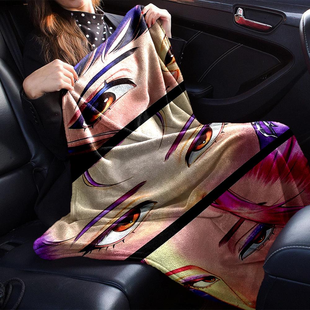 Ethereal Eyes Trilogy Blanket Soft Throw Blanket For Home Bedroom Bed Sofa Travel Office Solid Christmas Blanket