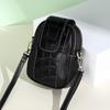 Crocodile Pattern PU Leather Women Shoulder Bag Small Flap Mini Crossbody Bags Summer Phone Purse Lady Messenger Bag