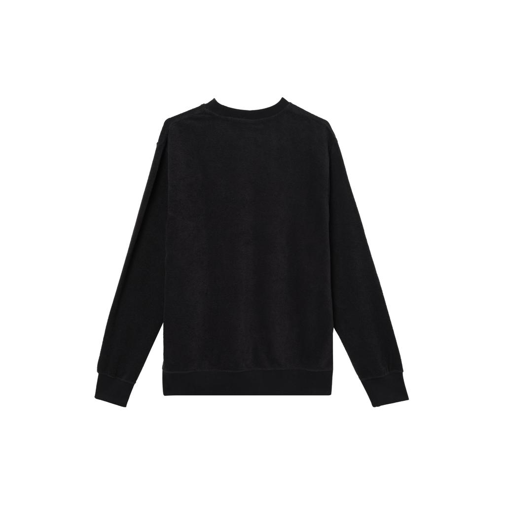 Nike Club Logo Print Sports Sweatshirt Men Sweatshirt Black FB4980-010