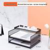 A3A4 Metal File Holder & Multi-layer Office Storage Rack