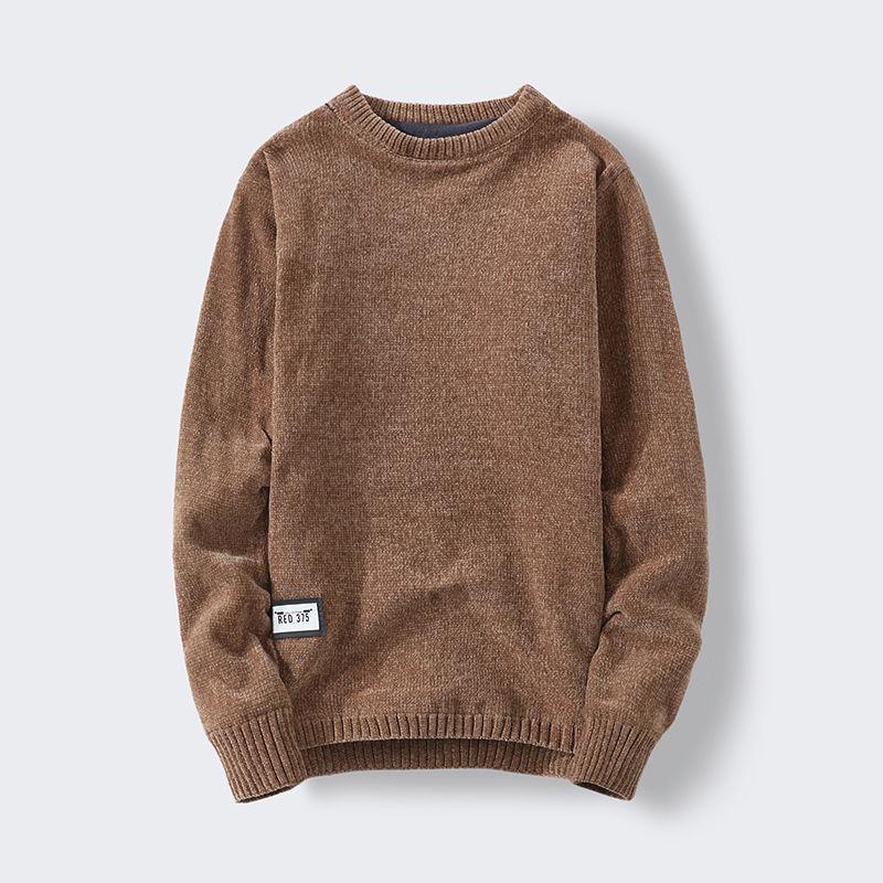 

Мужской новый утепленный бархатный зимний свитер, зимний теплый пуловер M