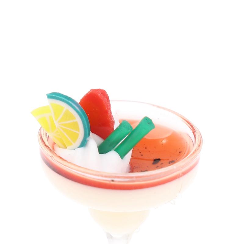 2Buc Model Miniatural Mini Simulare Pahar Iaurt Cupa Inghetata