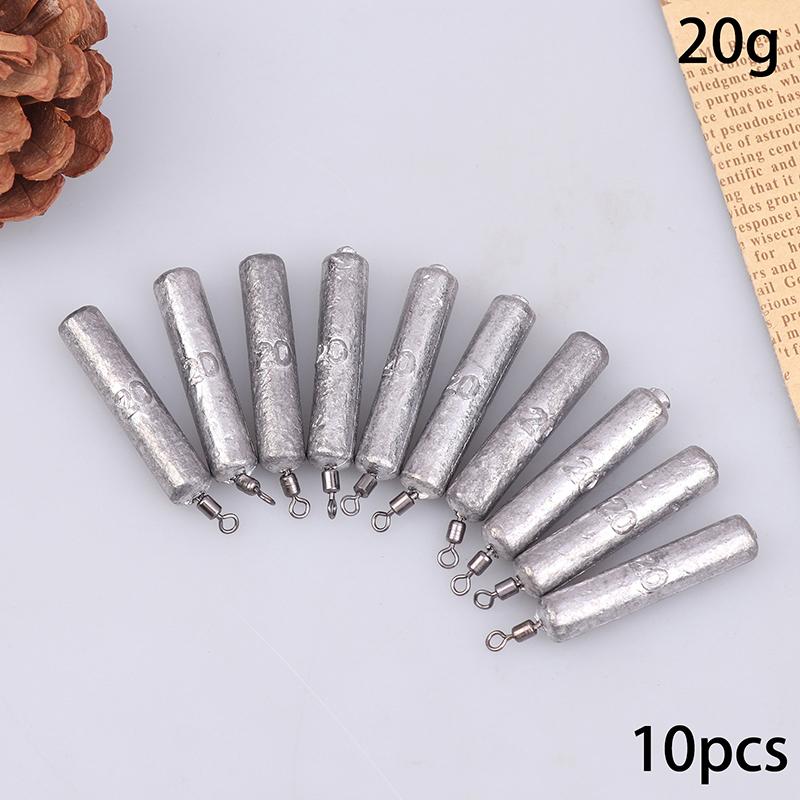 10 Stück/Los Schnurbleie Hakenverbinder Angelbleie 3,5g 5g 7g 10g 14g Weichköderblei Barsch Angelzubehör Zubehör